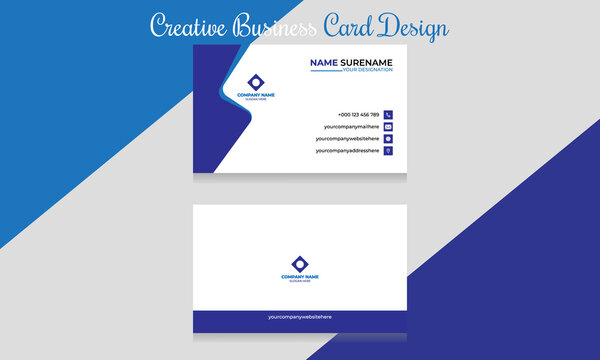 Professional Creative Business Card Design