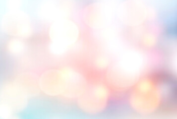 Soft glowing lights holiday background,pink bokeh,christmas texture,valentine's backdrop. © nys