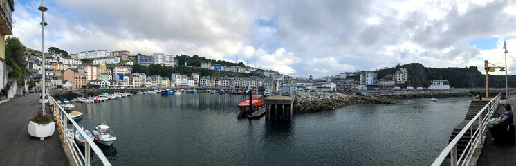 CIUDAD MARINERA DE LUARCA, ASTURIAS,ESPAÑA