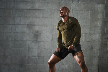 Energetic strength after completing training exercises