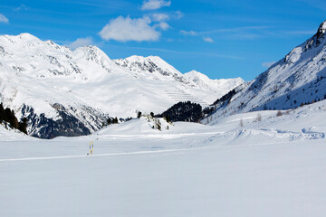Obraz premium Mountain landscape in the Austrian Alps