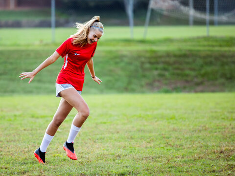 Teenage girl exited after game winning goal