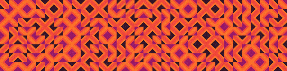 Abstract Geometric Pattern generative computational art illustration