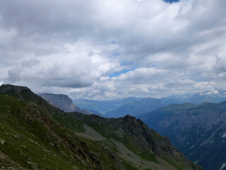 Stubai high-altitude hiking trail, lap 8 in Tyrol, Austria