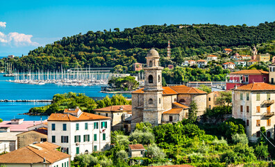Saint Vito Church in Marola village at La Spezia - Cinque Terre, Italy