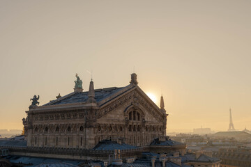 Fototapeta na wymiar Paris magic capital in France