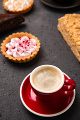 Collection of delicious desserts