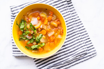 Lentil soup