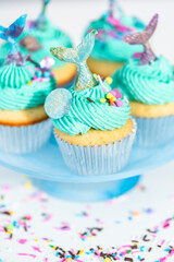 Mermaid cupcakes