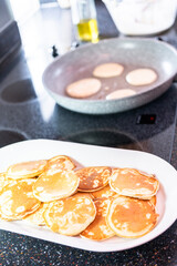 Making pancakes