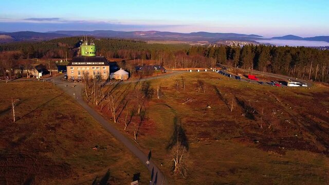Tower on the Kahler Asten mountain in the Winterberg region