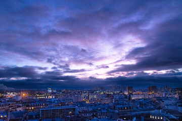 Fototapeta na wymiar Paris magic capital in France