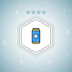     beer   vector icon modern