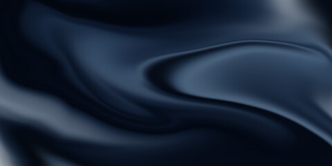  Abstract blue liquid smooth wave template
