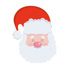 merry christmas santa cartoon vector design