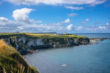 Obraz premium Coastline of Giant's Causeway, Northern Ireland