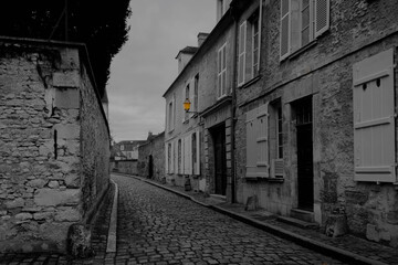 Senlis near Paris in Christmas time