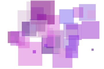Abstract violet squares illustration background