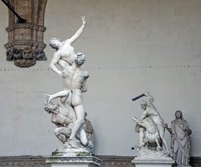 Amazing marble statue in Florence, Italy