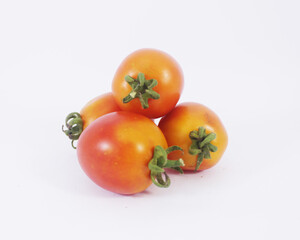 closeup fresh tomato on with background