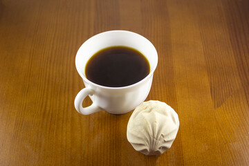 Cup of black coffee