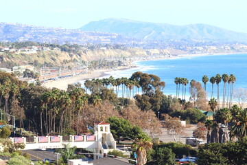 View of the Coastline of Dana Point and Doheny State Park
