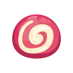 sweet candy icon vector design