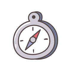 compass instrument icon vector design