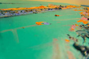 paint Venice abstract canvas