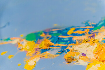 paint Venice abstract canvas