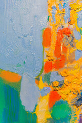 paint Venice abstract canvas