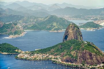 view from Corcovado mountain