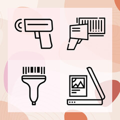 Simple set of emphasis related lineal icons