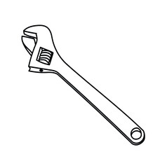 wrench icon vector illustration