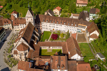 Cité médiévale de St-Ursanne, Clos du Doubs, Jura (Suisse)