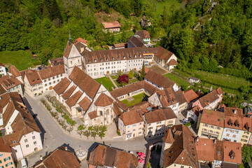 Cité médiévale de St-Ursanne, Clos du Doubs, Jura (Suisse)