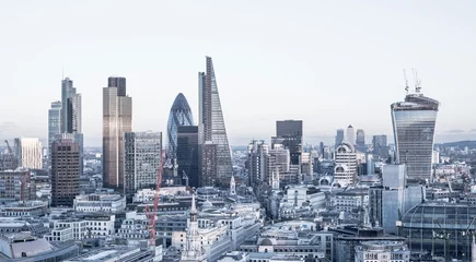 Rolgordijnen City of London Skyline © TellingPhoto