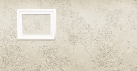 window on the wall with frame