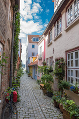 Kleine Gasse in der Altstadt Lübeck
