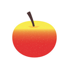peach fruit icon vector design