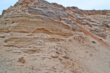 sand mountain. sand quarry, sand mining