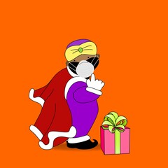 Reyes Magos con mascarilla Covid 19