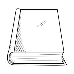 book icon, hand draw style