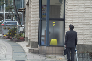 a spring day in Japan