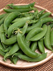 生のスナップエンドウ