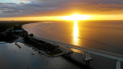Obraz premium Sanibel Fort Myers Beach Bridge