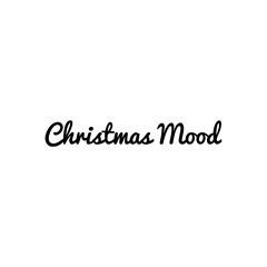 ''Christmas mood'' Lettering