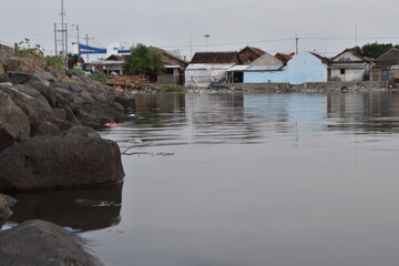 fishing boats on the river