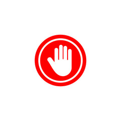 stop sign icon set vector symbol