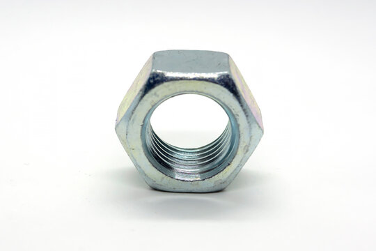 large metal nut for fastening various structures